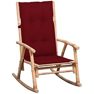 Rocking chair with cushion bamboo - Rocking Chair