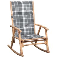 Rocking chair with cushion bamboo - Rocking Chair