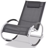 Garden rocking chair aluminium and textile - Garden Armchair