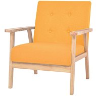 SHUMEE polohovací křeslo, textil, světle šedé - Křeslo