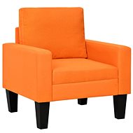 Křeslo oranžové textil - Křeslo