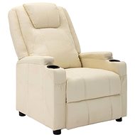 SHUMEE polohovací křeslo, textil, vínové, 338983 - Křeslo