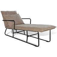 Lenoška světle hnědá textil - Lenoška
