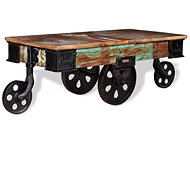 Konferenční stolek recyklované dřevo 90 × 45 × 35 cm - Konferenční stolek