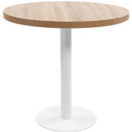 Bistro stolek světle hnědý 80 cm MDF - Odkládací stolek