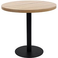 Bistro stolek světle hnědý 80 cm MDF - Odkládací stolek