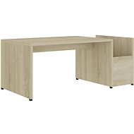 Konferenční stolek dub sonoma 90 × 45 × 35 cm dřevotříska - Konferenční stolek