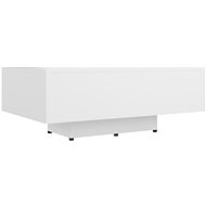 Konferenční stolek bílý 85 × 55 × 31 cm dřevotříska - Konferenční stolek