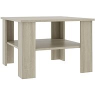 Konferenčný stolík dub sonoma 60 × 60 × 42 cm drevotrieska - Konferenčný stolík