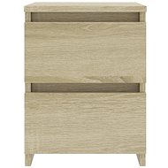Bedside table oak sonoma 30 x 30 x 40 cm chipboard - Night Stand