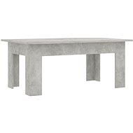 Concrete grey coffee table 100 × 60 × 42 cm chipboard - Coffee Table