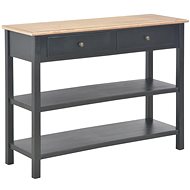 Příborník černý 110 × 35 × 80 cm MDF - Příborník