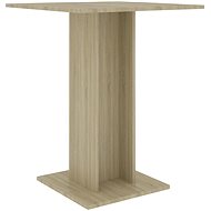 Bistro stolek dub sonoma 60 × 60 × 75 cm dřevotříska - Barový stůl