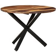 Jídelní stůl 100 × 100 × 75 cm akácie sheeshamový povrch - Jídelní stůl