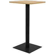Bistro stolek barva dub 60 × 60 × 107 cm - Barový stůl