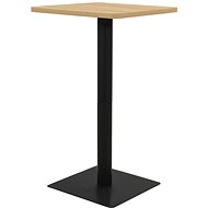Bistro stolek barva dub 70 × 70 × 107 cm - Barový stůl