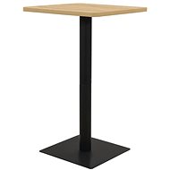 Bistro stolek barva dub 78,5 × 78,5 × 107 cm - Barový stůl