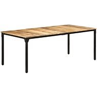Jídelní stůl 200 × 100 × 76 cm hrubé mangovníkové dřevo - Jídelní stůl