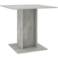 Jídelní stůl betonově šedý 80 × 80 × 75 cm dřevotříska - Jídelní stůl