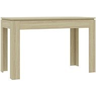 Jedálenský stôl dub sonoma 120 × 60 × 76 cm drevotrieska - Jedálenský stôl