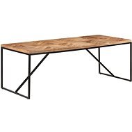 Jedálenský stôl 200 × 90 × 76 cm masívna akácia a mangovník - Jedálenský stôl