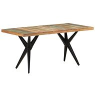 Jídelní stůl 160 × 80 × 76 cm masivní recyklované dřevo - Jídelní stůl