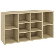 Lavice s botníkem dub sonoma 103 × 30 × 54,5 cm, dřevotříska - Shoe Rack