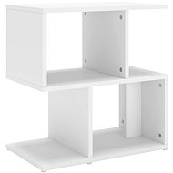 Bedside table white 50 × 30 × 51,5 cm chipboard - Night Stand