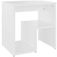 Noční stolek bílý 40 × 30 × 40 cm dřevotříska - Night Stand