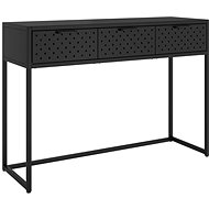 Konzolový stolek černý 106 × 35 × 75 cm ocel - Console Table