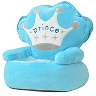 Plush children's Chair Prince Blue - Children's Chair