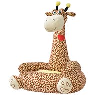 Plush Baby Chair Giraffe Brown - Children's Chair