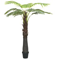 Artificial Palm with Flowerpot 253cm Green - Artificial Flower