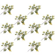 Artificial Maple Leaves 10 pcs Green 75cm - Artificial Flower