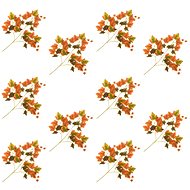 Artificial Vine Leaves 10 pcs Red 70cm - Artificial Flower