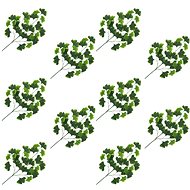 Artificial Leaves Ginko Biloba 10 pcs Green 65cm - Artificial Flower