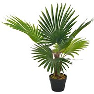 Artificial Palm Plant with Green Flowerpot 70cm - Artificial Flower