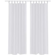 White Translucent Curtains - 2 pcs - 140 x 225cm - Drape