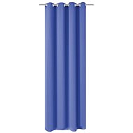 Blackout Curtain with Metal Eyelets, 270x245cm, Blue - Drape