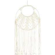 Macramé Wall Curtain 40 x 80cm Cotton - Decoration