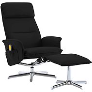 Massage reclining chair with black faux leather footrest - Massage Chair
