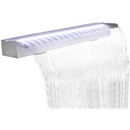 Rectangular pool fountain with LED stainless steel 150 cm - Pool Fountain
