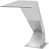 Pool fountain, stainless steel, 64x30x52 cm, silver - Pool Fountain