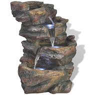 Interior fountain with LED lighting, polyresin - Room Fountain