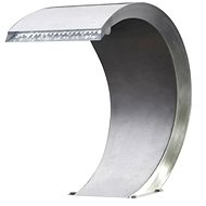 Ubbink Waterfall Mamba stainless steel with LED lighting - Garden Fountain
