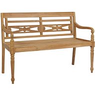 Batavia Bench 120cm Teak - Garden Bench