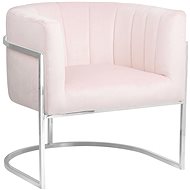 SHUMEE relaxační křeslo modré textil a PVC, 341305 - Křeslo