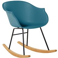 SHUMEE relaxační křeslo se stoličkou, samet, hnědé, 328070 - Křeslo