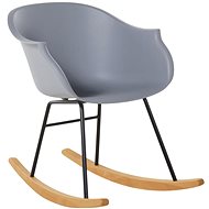 SHUMEE relaxační křeslo se stoličkou, samet, hnědé, 328092 - Křeslo