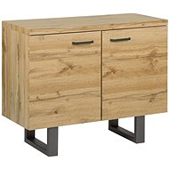 Dvoudveřová komoda  světlé dřevo TIMBER, 181595 - Komoda